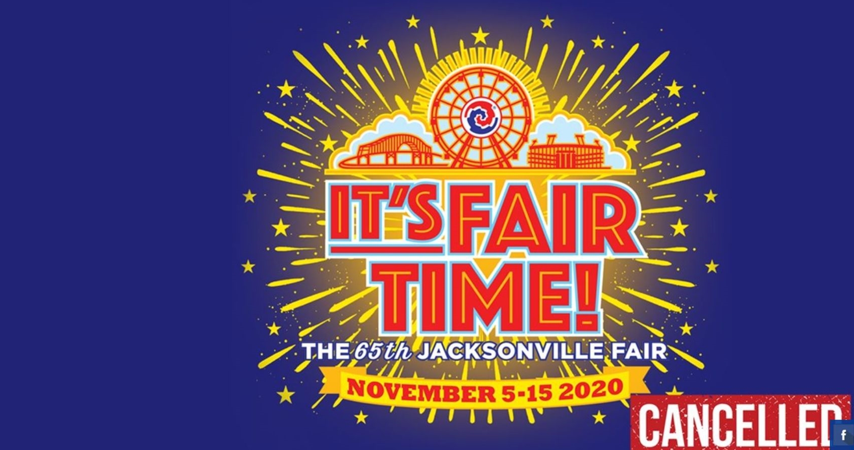 The 65th anniversary of the Jacksonville fair has been cancelled