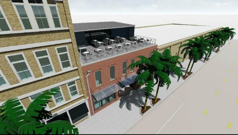 Project 323, a concert venue with a rooftop bar, planned for Jacksonville Downtown