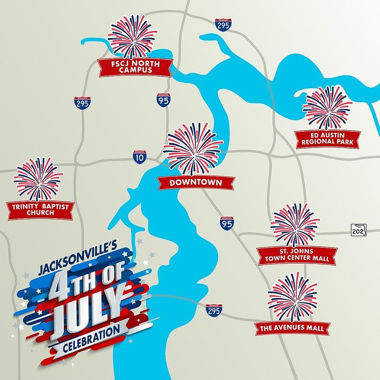 Jacksonville's Fourth of July Fireworks Celebration Returns in 2021