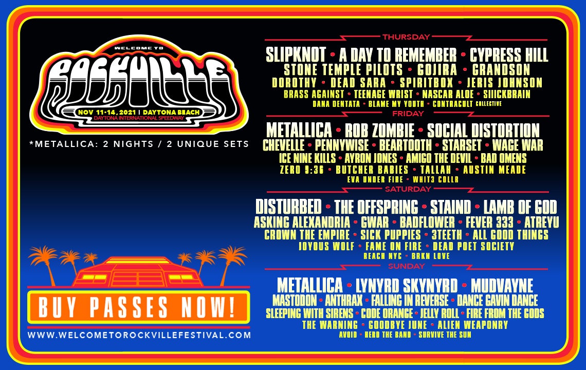 ROCKVILLE RETURNS IN DAYTONA - 2021