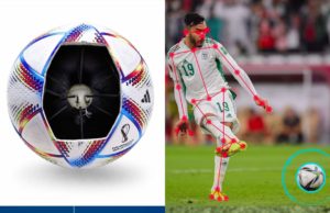 2022 FIFA World Cup – Tracking Ball used for Offide.
