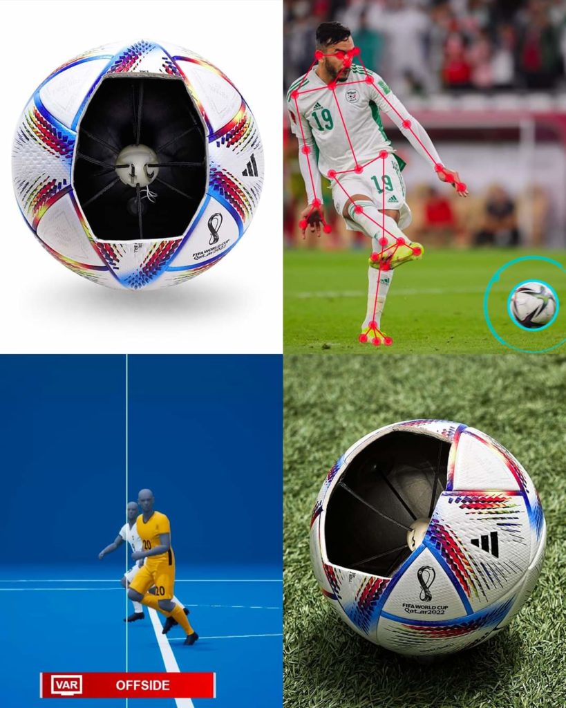 2022 FIFA World Cup - Tracking Ball used for Offide.
