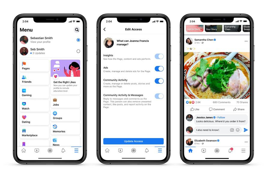 Meta New Page Experience Rolling out