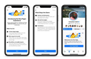 Meta New Page Experience Rolling out