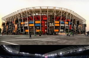 Qatar unveils new stadium with shipping containers for 2022 WorldCup Qatar unveils new stadium with shipping containers for 2022 WorldCup