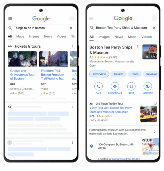 3 New Google Travel and Tour Booking Features