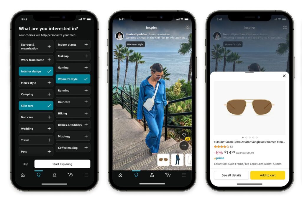 Amazon Launches TikTok-Style Feed feature for Social Shopping 1 Amazon Launches TikTok-Style Feed feature for Social Shopping