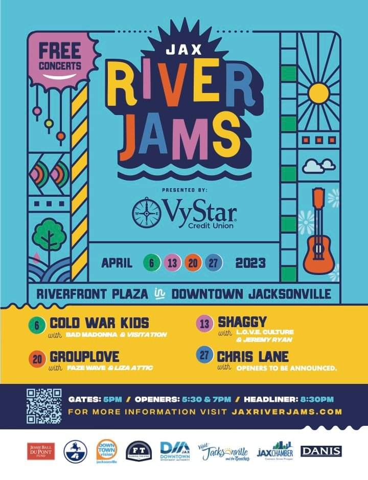Jax River Jams concert series returns to Riverfront Plaza