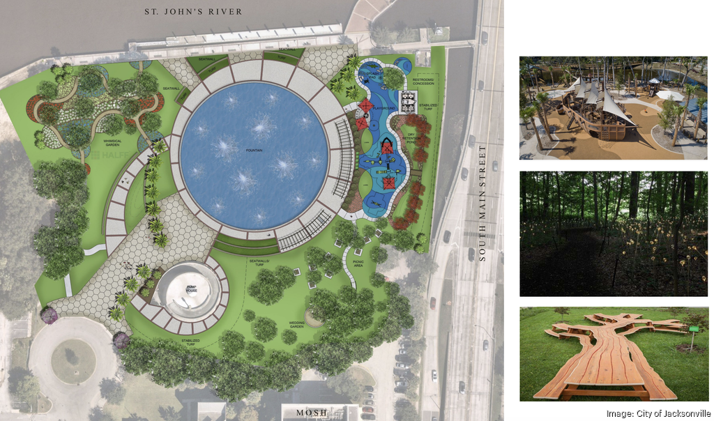 Jacksonville Renderings and designs for six downtown parks in the works 4 Jacksonville Renderings and designs for six downtown parks in the works