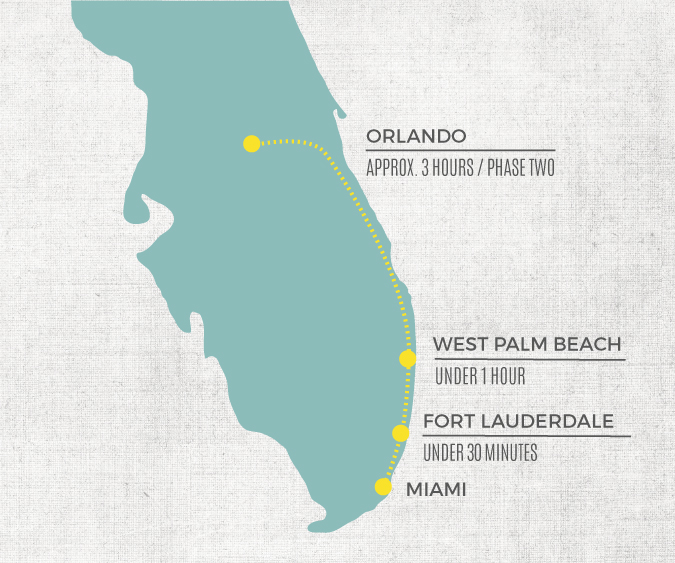 Brightline station to begin service between Miami and Orlando