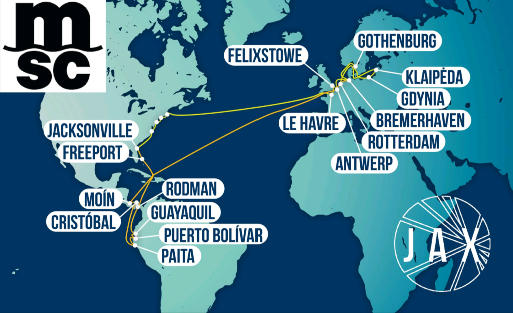 Expanding Horizons: JAXPORT's Pivotal Role in Enhancing West Coast of South America Connections
