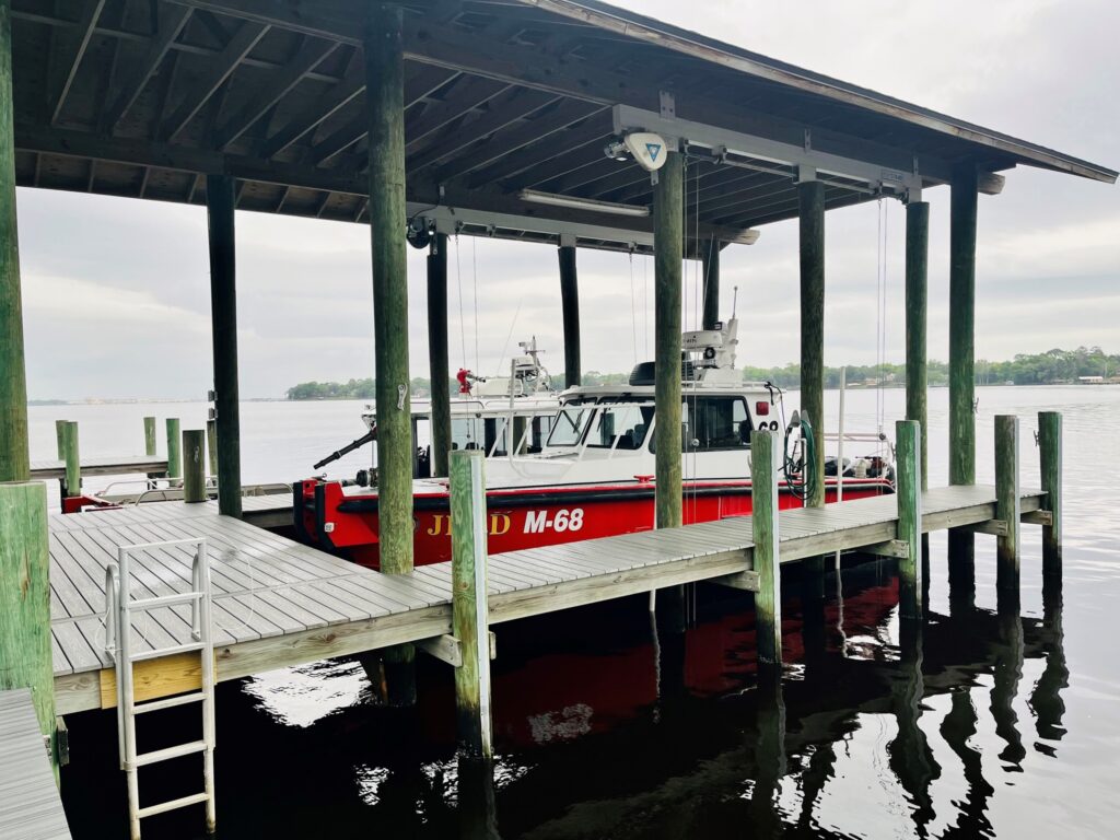 Jacksonville Fire Rescue Department on the opening of new Marine Station 68 in Mandarin 2 Jacksonville Fire Rescue Department on the opening of new Marine Station 68 in Mandarin