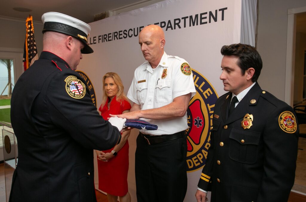 Jacksonville Fire Rescue Department on the opening of new Marine Station 68 in Mandarin 1 Jacksonville Fire Rescue Department on the opening of new Marine Station 68 in Mandarin
