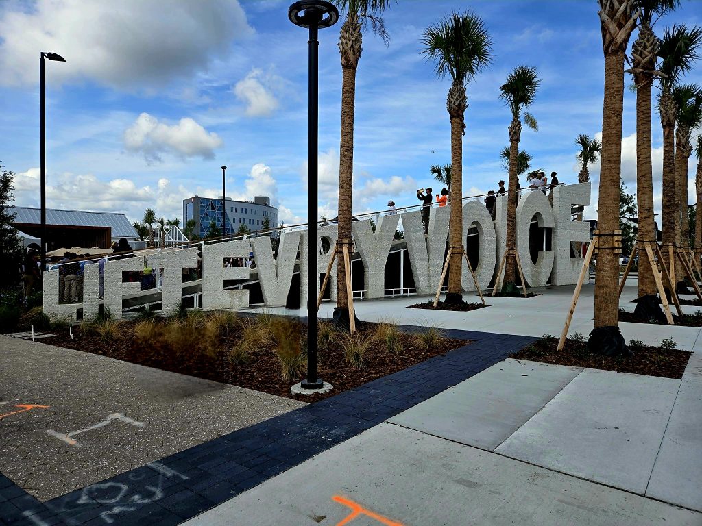 Jacksonville New Park Opening: Lift Ev'ry Voice and Sing Park in LaVilla