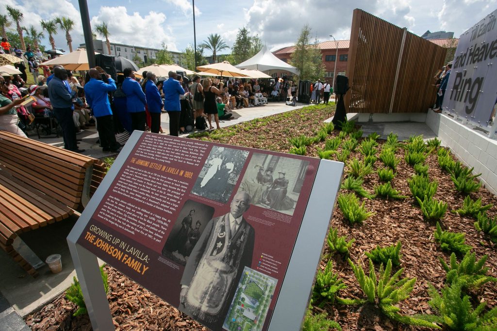 Jacksonville New Park Opening: Lift Ev'ry Voice and Sing Park in LaVilla