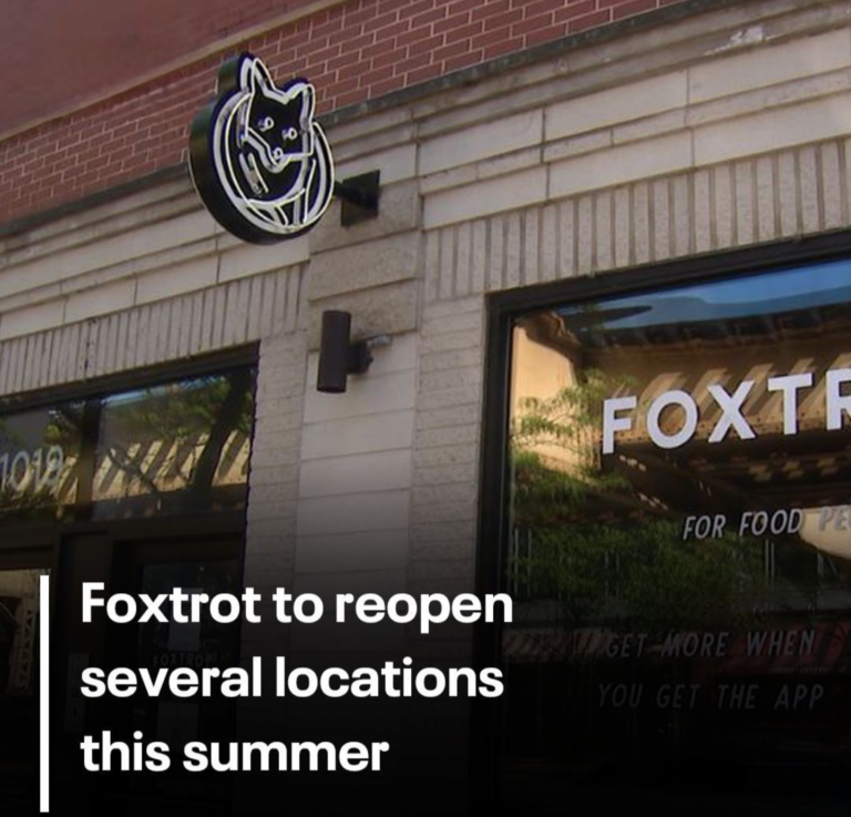 Foxtrot Set to Reopen Multiple Locations in Chicago, Dallas, and Austin This Summer