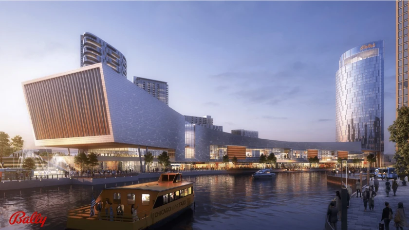 Bally's break ground this week on Chicago's first permanent casino