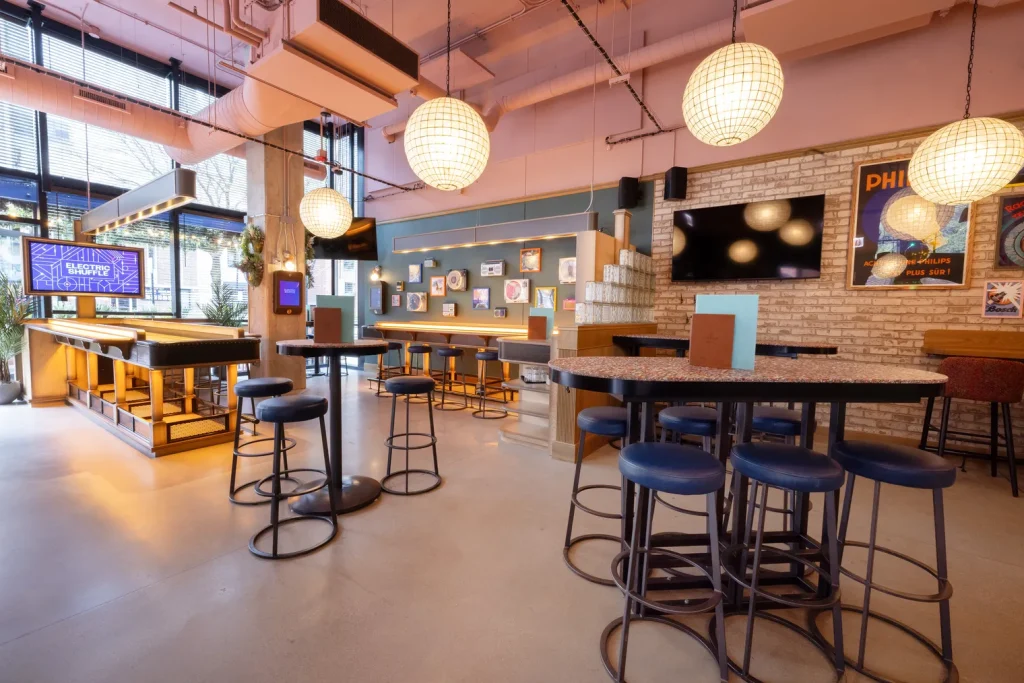 Electric Shuffle Ignites River North: Chicago’s Hottest Tech-Infused Shuffleboard Bar Experience