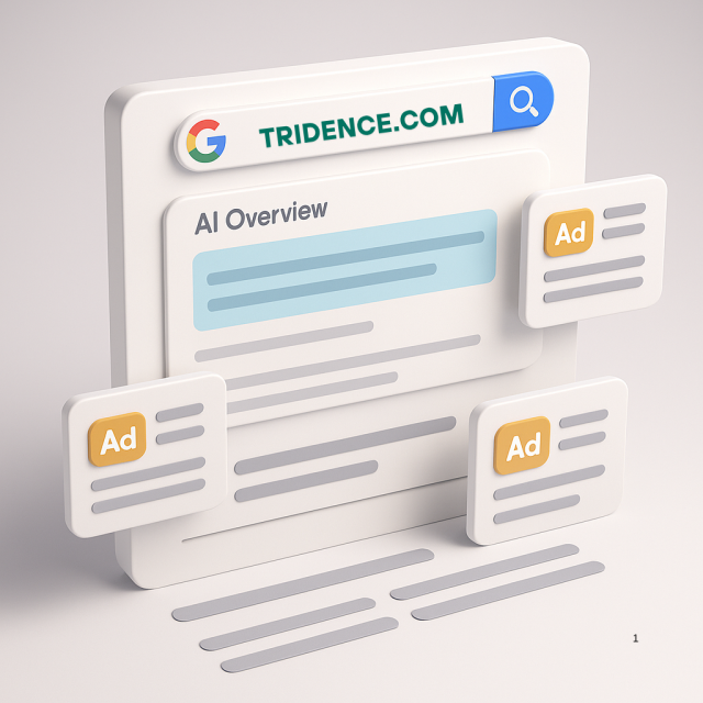 Google AI Overviews and Ad Placement: What Marketers Must Know in 2025 AI-Search-Tridence — Tridence Blog Jacksonville and Chicago digital marketing agency insights