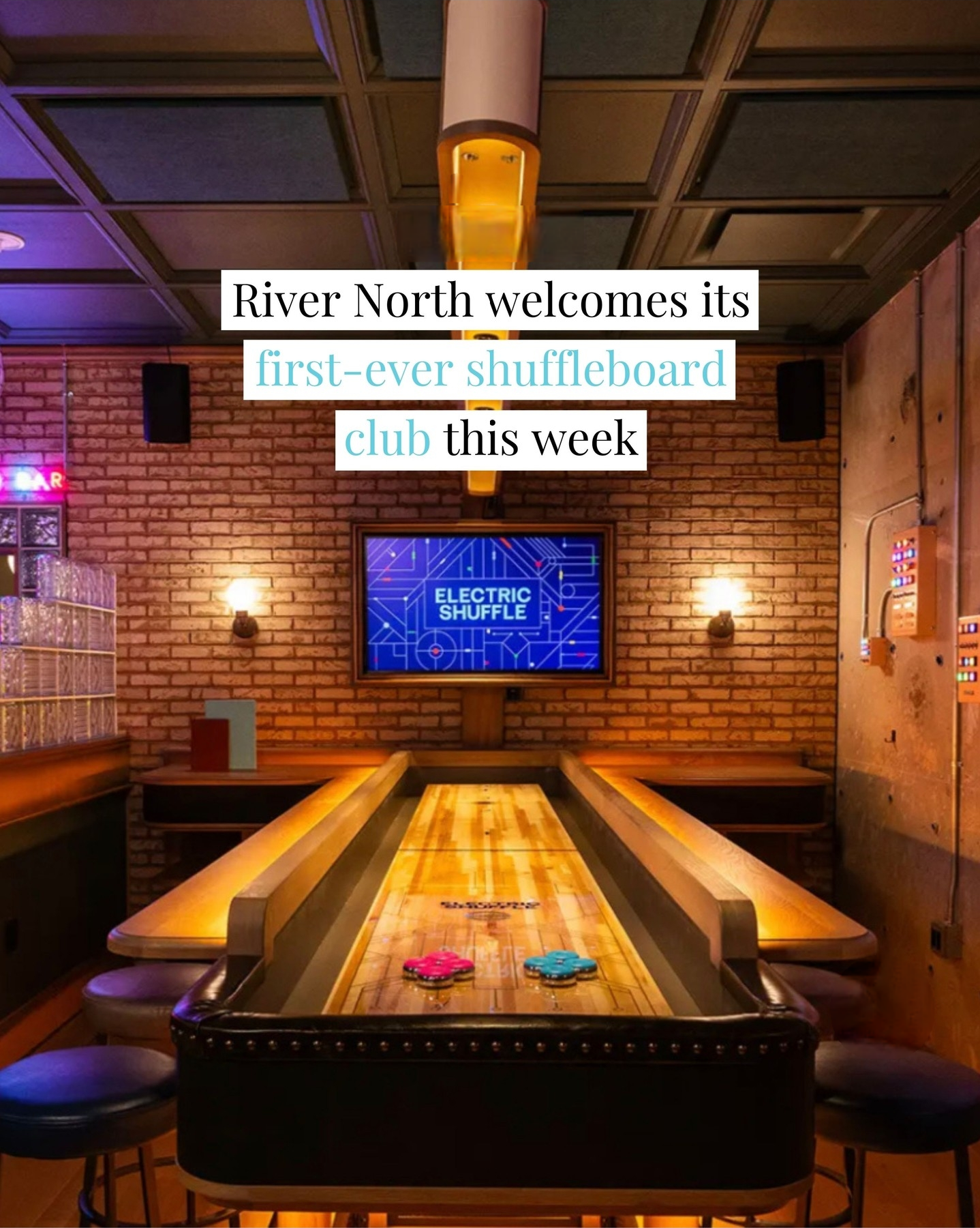 Electric Shuffle Ignites River North: Chicago’s Hottest Tech-Infused Shuffleboard Bar Experience