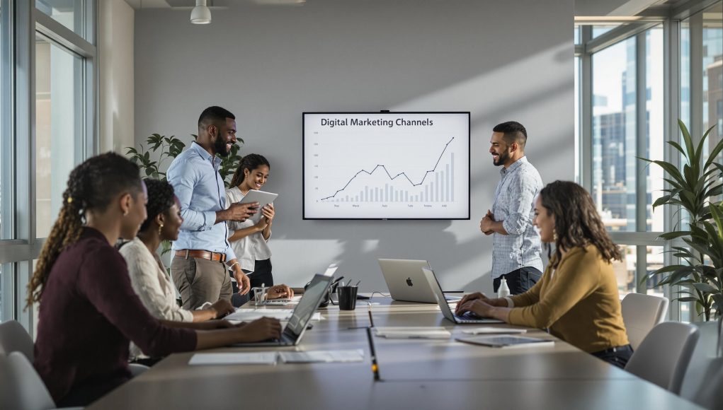 digital marketing channels teamwork