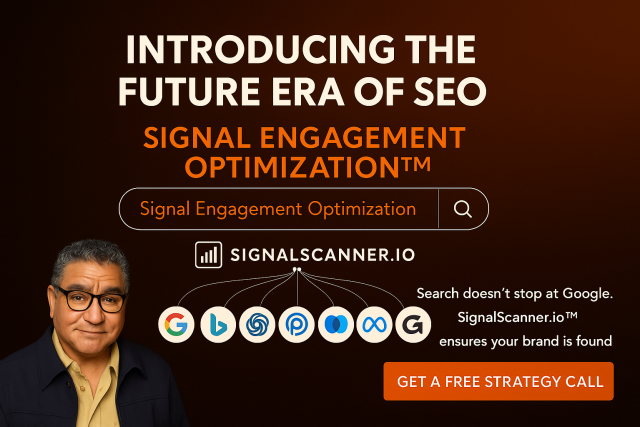 What is Signal Engagement Optimization and Why David Vega Founded SEO 3.0 for the AI-Powered Future of Search SEO 3.0 – Signal Engement Optimization – David Vega – tridence