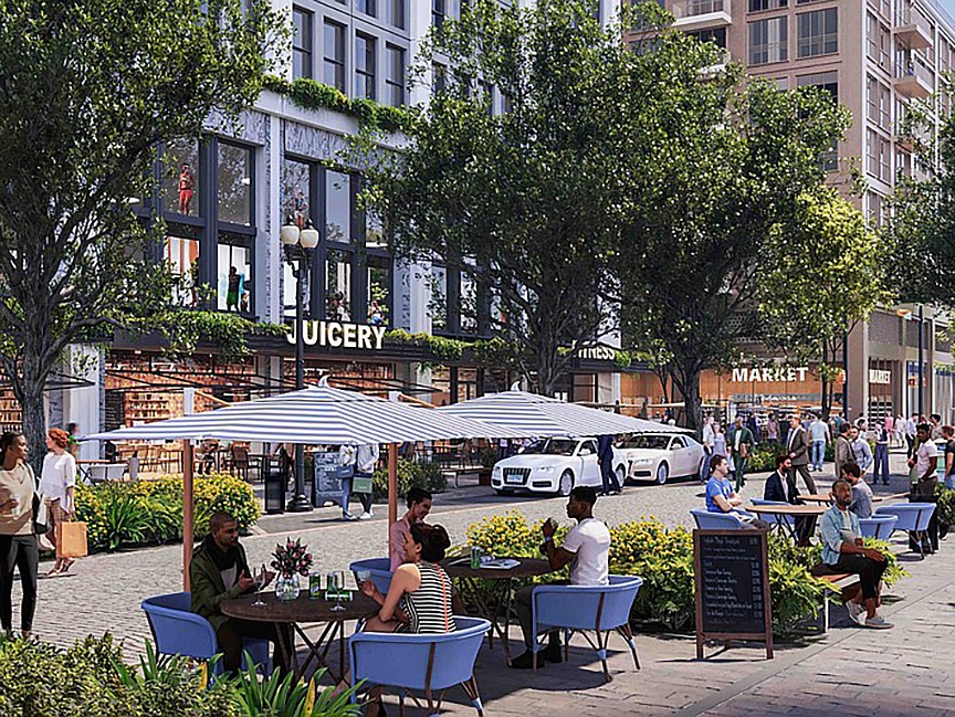Jacksonville Proposes Expanding Sidewalk Dining to Energize Downtown District