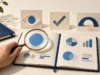 How to Measure AI Search Visibility: A 30-Day Scorecard Beyond Brand Mentions A hand holds a magnifying glass over a research notebook beside paper symbols of an eye, checkmark, and arch.