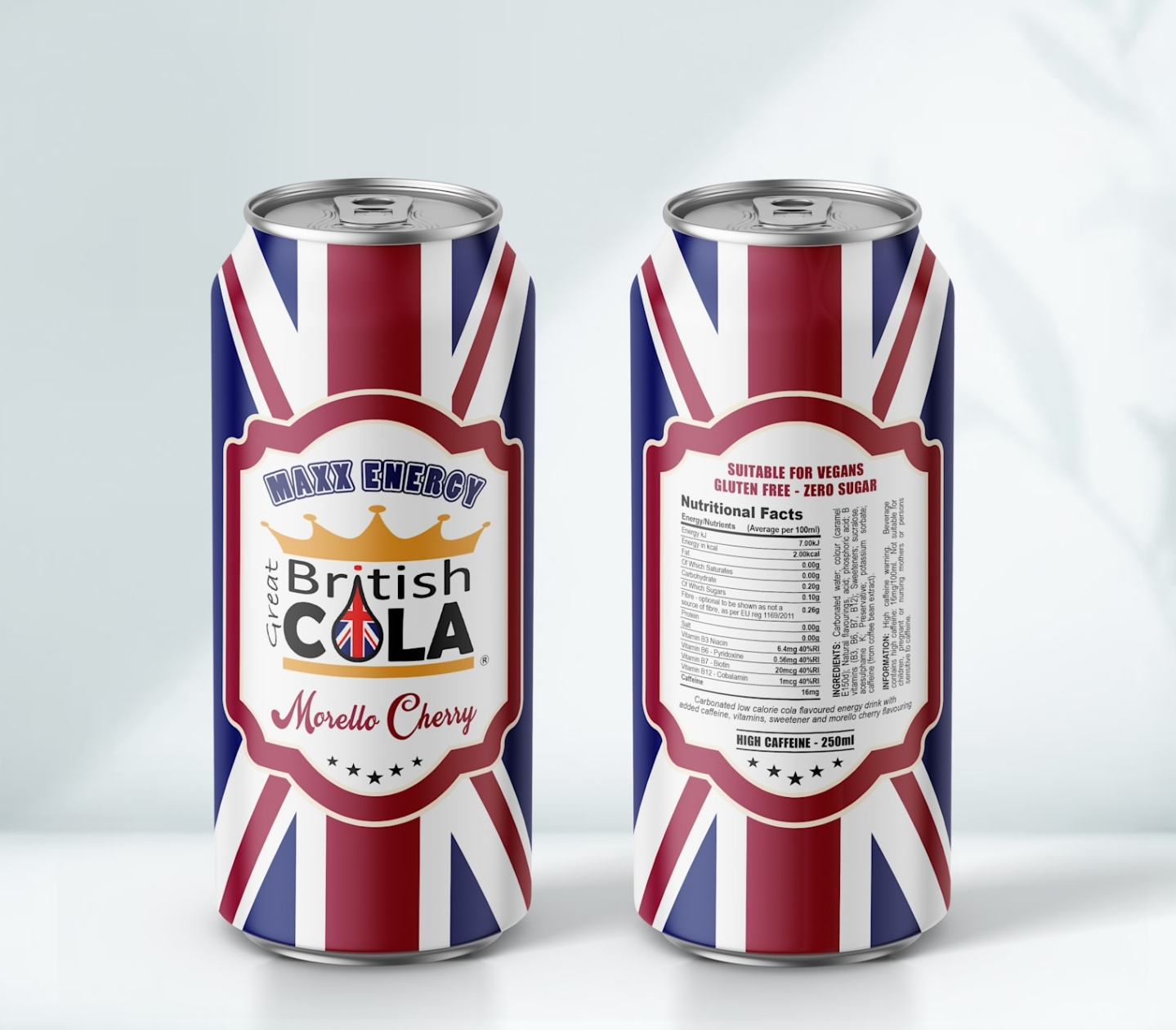 Tridence brand design — British Cola