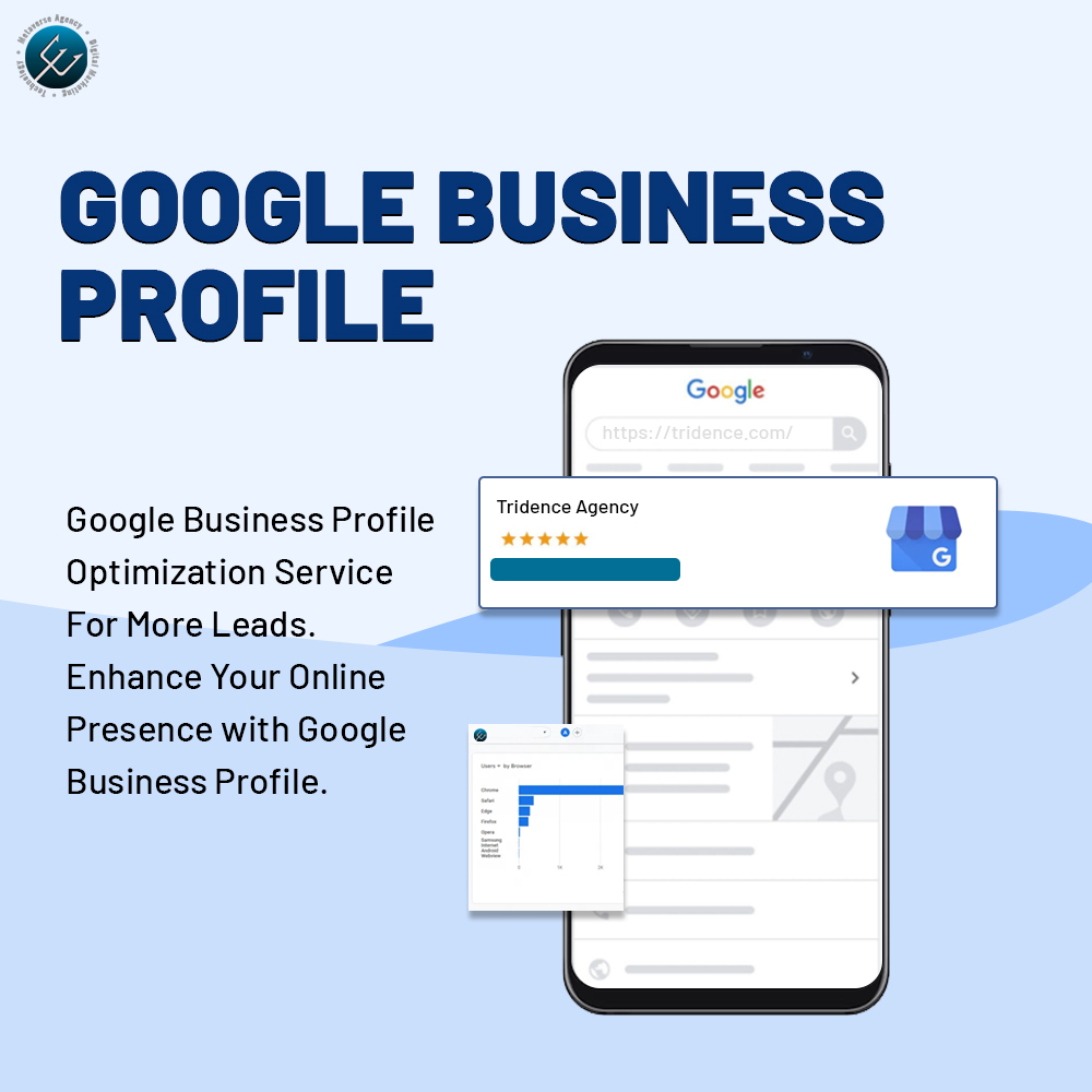 Google Business Profile management by Tridence