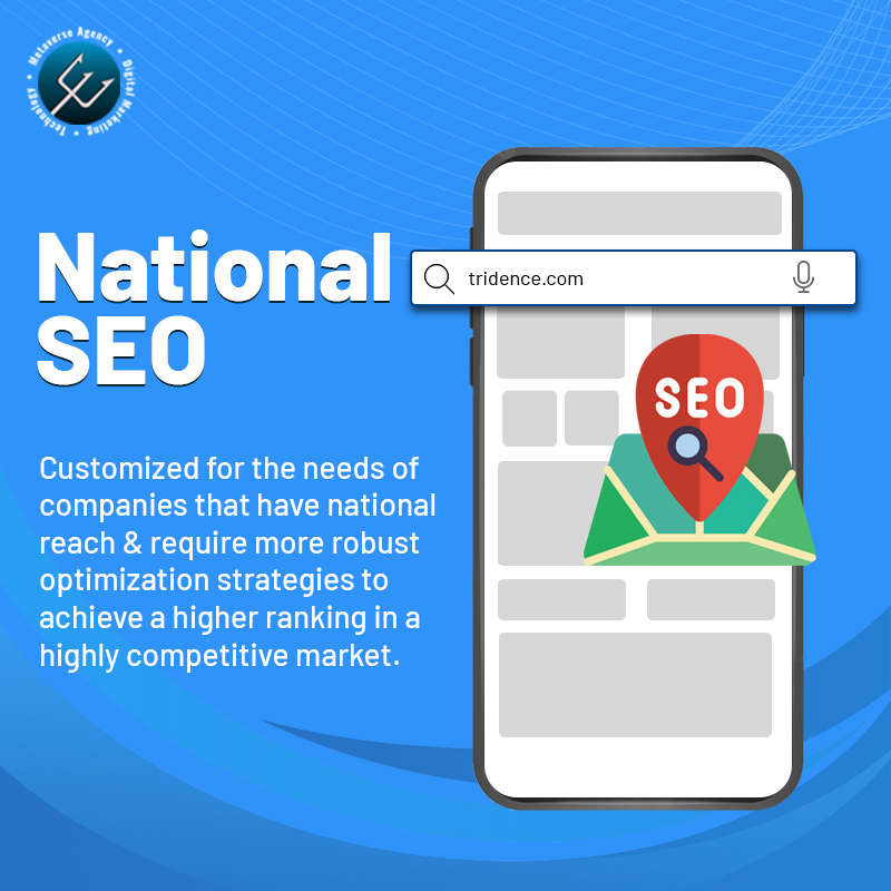 National SEO services by Tridence